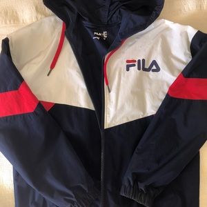 FILA hooded windbreaker